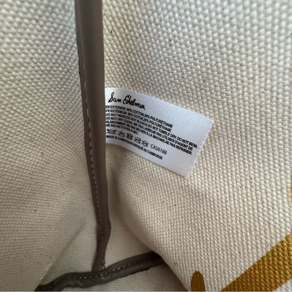 Sam Edelman shoulder tote bag with detachable pouch, NWT - Picture 4 of 7